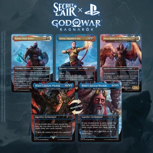 Magic Secret Lair x God of War: Norse - Non-Foil Edition