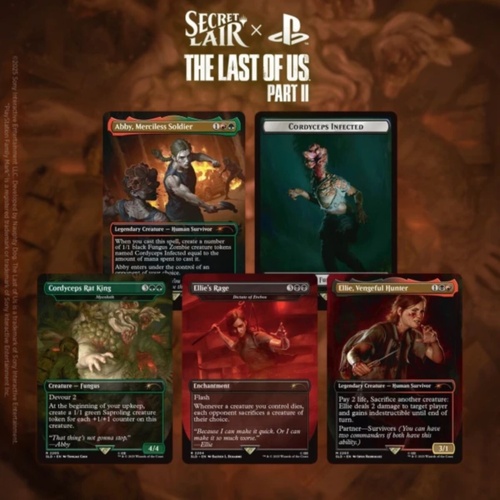 Magic Secret Lair x The Last of Us: Part II - Non-Foil Edition