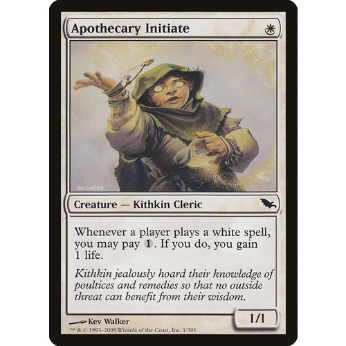 Apothecary Initiate - SHM