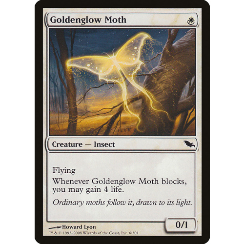 Goldenglow Moth - SHM