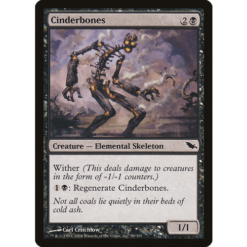 Cinderbones - SHM