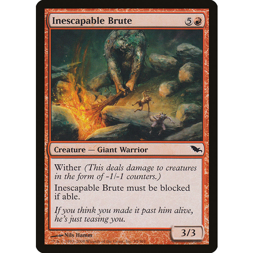 Inescapable Brute - SHM