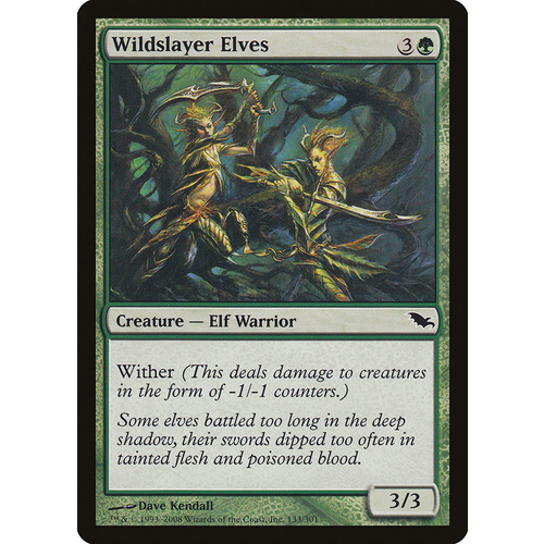 Wildslayer Elves - SHM