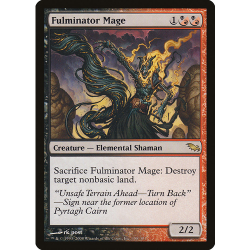 Fulminator Mage - SHM