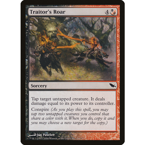 Traitor's Roar - SHM