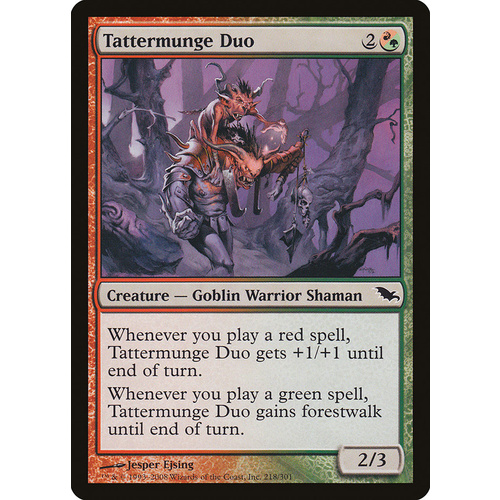 Tattermunge Duo - SHM