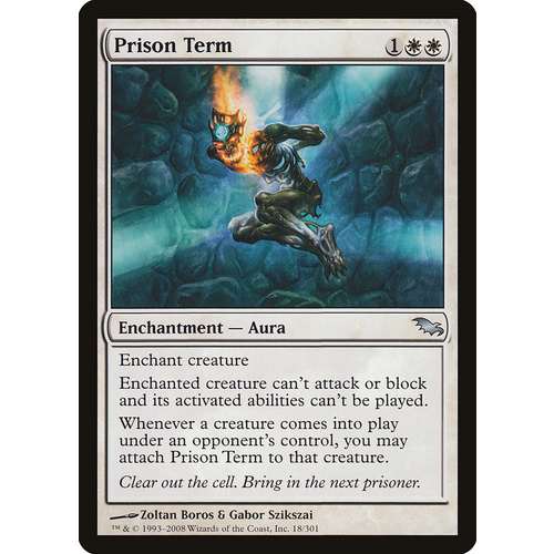 Prison Term FOIL - SHM