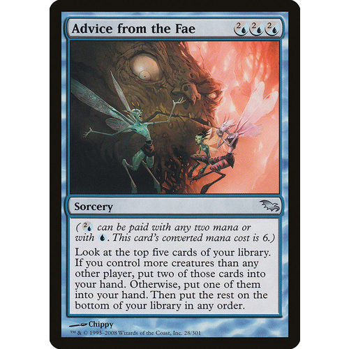 Advice from the Fae FOIL - SHM