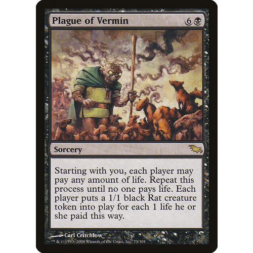 Plague of Vermin FOIL - SHM