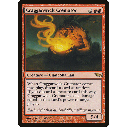 Cragganwick Cremator FOIL - SHM