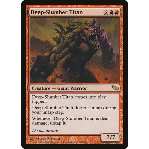 Deep-Slumber Titan FOIL - SHM