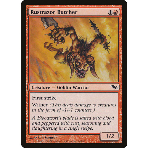 Rustrazor Butcher FOIL - SHM