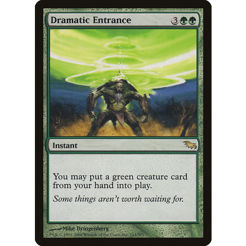 Dramatic Entrance FOIL - SHM