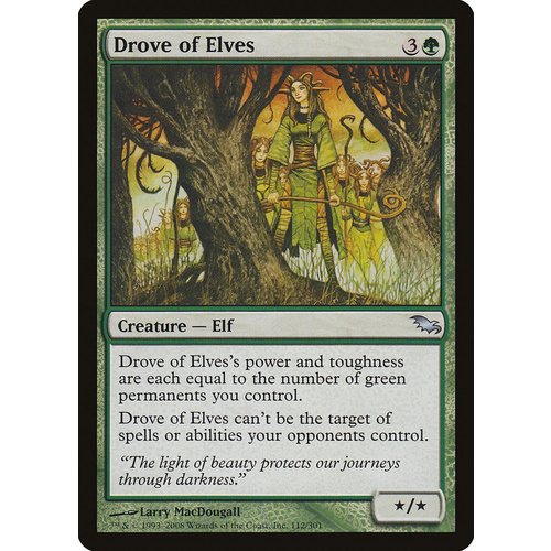Drove of Elves FOIL - SHM
