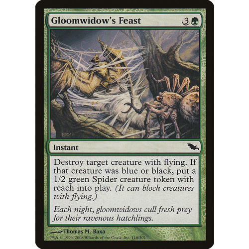 Gloomwidow's Feast FOIL - SHM
