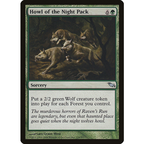 Howl of the Night Pack FOIL - SHM