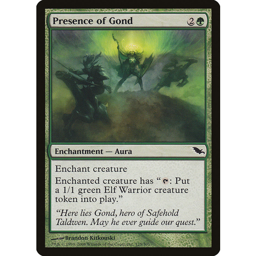 Presence of Gond FOIL - SHM