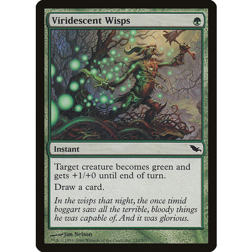 Viridescent Wisps FOIL - SHM
