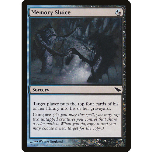 Memory Sluice FOIL - SHM