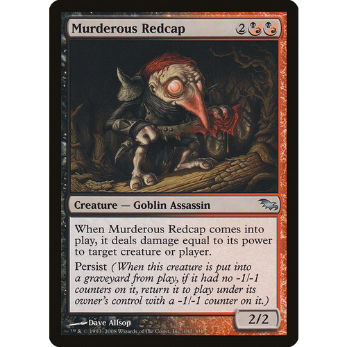 Murderous Redcap FOIL - SHM