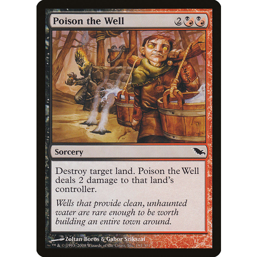 Poison the Well FOIL - SHM