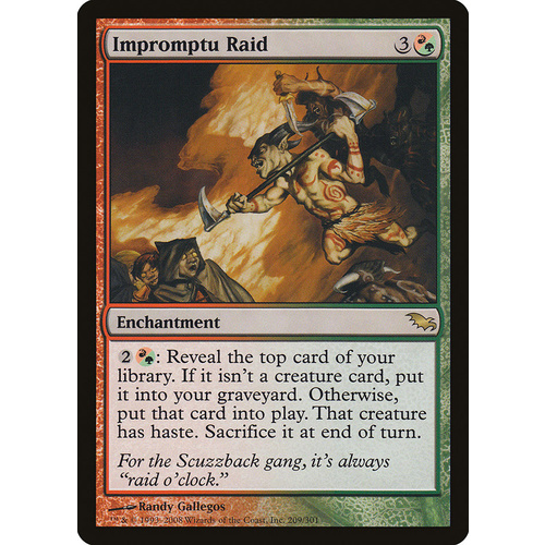 Impromptu Raid FOIL - SHM