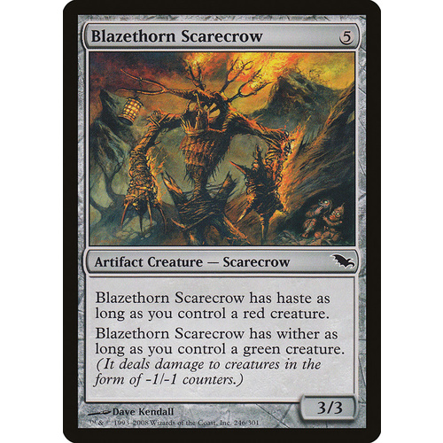 Blazethorn Scarecrow FOIL - SHM