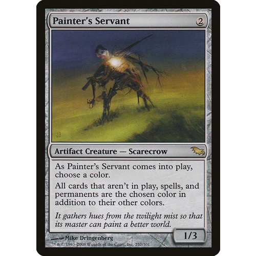 Painter's Servant FOIL - SHM