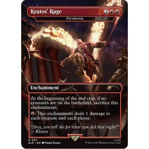 Kratos' Rage - Pyrohemia (Borderless) - SLD