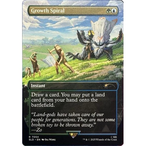 Growth Spiral (Borderless) (7054) - SLD