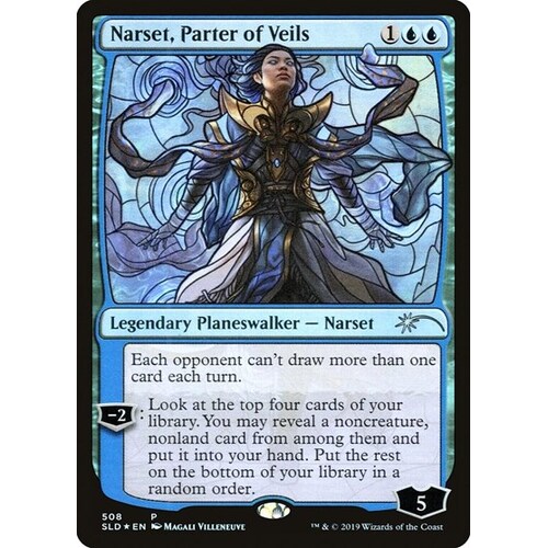 Narset, Parter of Veils (Stained Glass) FOIL - SLD