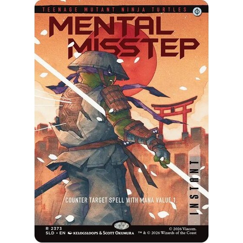 Mental Misstep (Borderless) FOIL (2373) - SLD