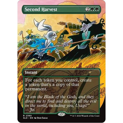 Second Harvest (Borderless) FOIL (2380) - SLD