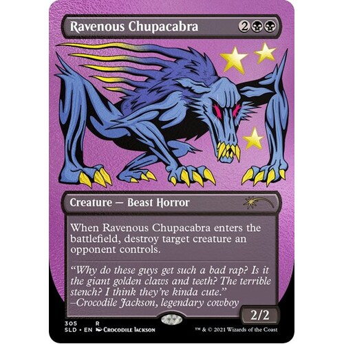 Ravenous Chupacabra (Foil Etched) FOIL - SLD