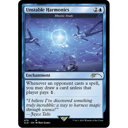 Unstable Harmonics - Rhystic Study FOIL - SLD