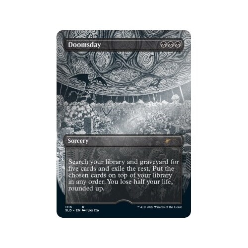 Doomsday (Borderless) (Foil Etched) FOIL - SLD