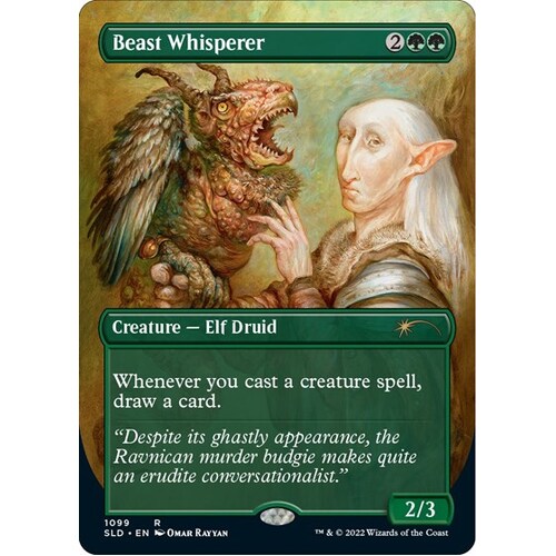 Beast Whisperer (Borderless) FOIL - SLD