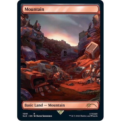 Mountain (1091) FOIL - SLD