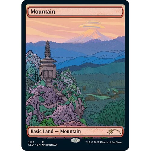 Mountain (1133) FOIL - SLD