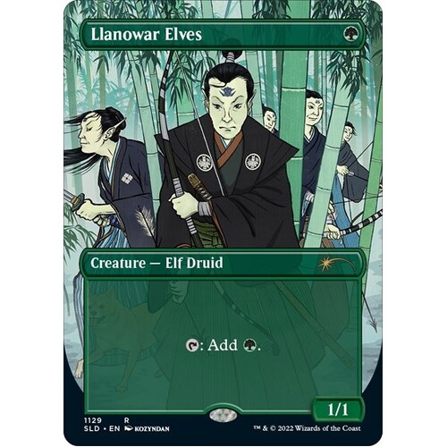 Llanowar Elves FOIL - SLD