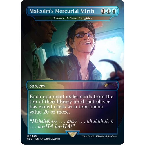 Malcolm's Mercurial Mirth - Tasha's Hideous Laughter (Rainbow Foil) FOIL - SLD