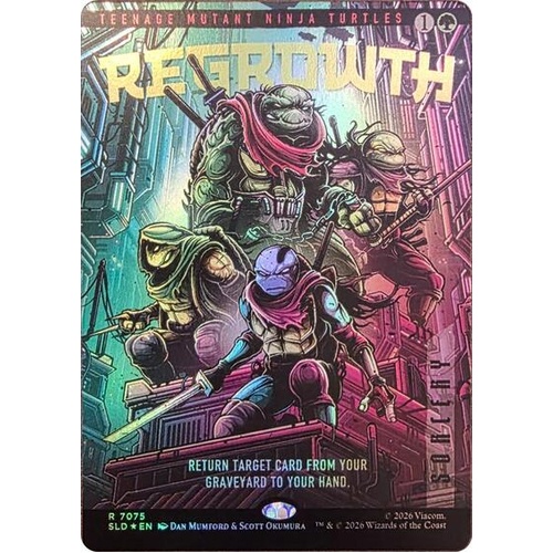 Regrowth (Borderless) FOIL (7075) - SLD