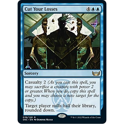 Cut Your Losses - SNC