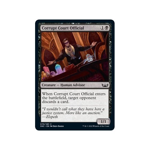 Corrupt Court Official - SNC