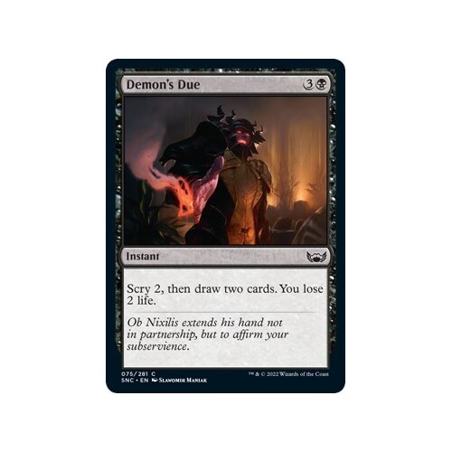 Demon's Due - SNC