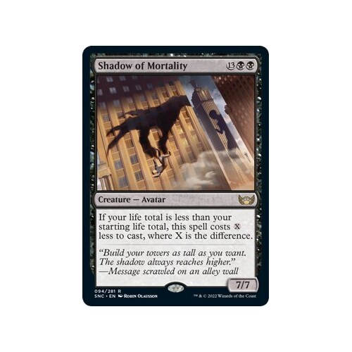 Shadow of Mortality - SNC