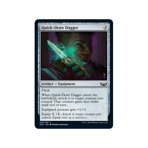 Quick-Draw Dagger - SNC