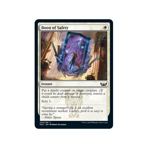 Boon of Safety FOIL - SNC