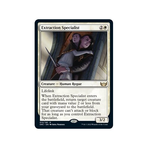 Extraction Specialist FOIL - SNC
