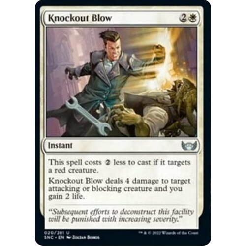 Knockout Blow FOIL - SNC